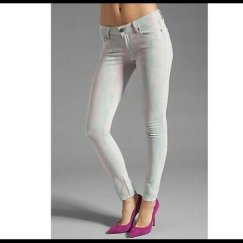 PAIGE Candy Marbled Pastel Stretch Verdugo